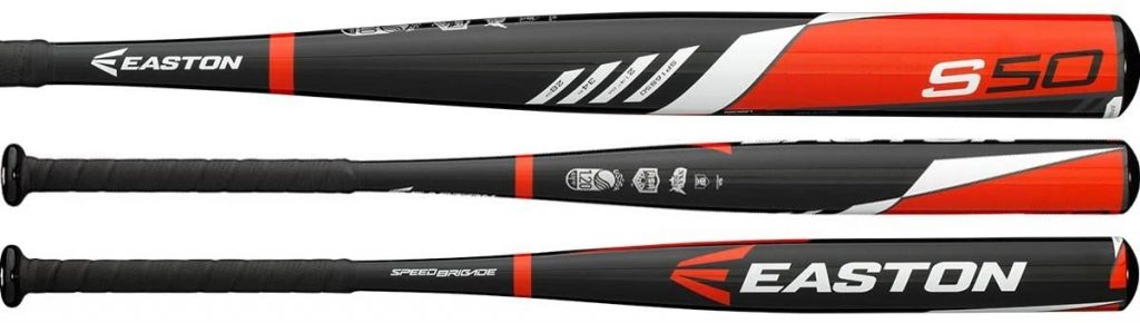 Batte Baseball Easton S50 28 Pouces 18 Oz - Alliage - Jeune - YB16S50